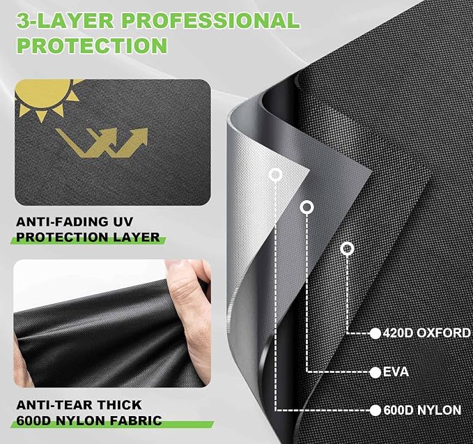 Printer Cover for HP, Waterproof Anti-Static Dust-Proof Thick Printer Cover - Image 6