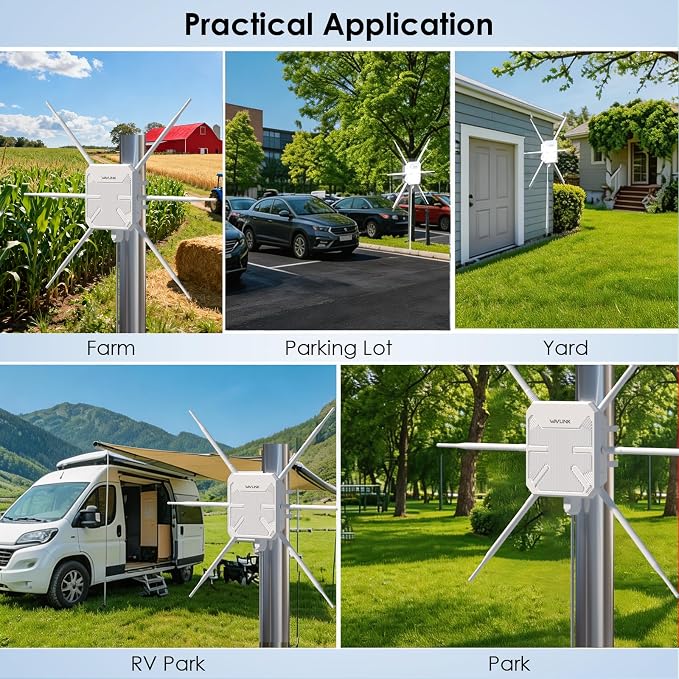 WAVLINK AX3000 Outdoor WiFi 6 Extender, Long Range Outdoor Access Point - Image 4