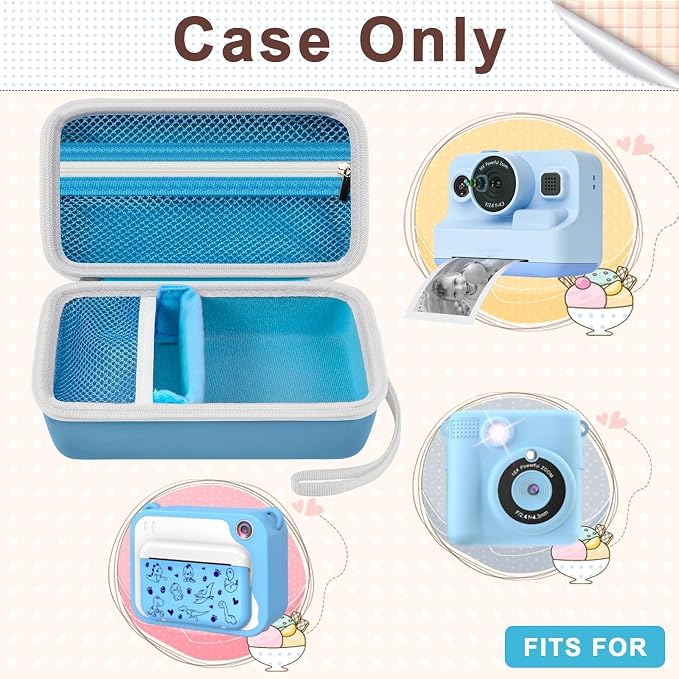 kids Instant Print Camera Case Compatible - Image 2