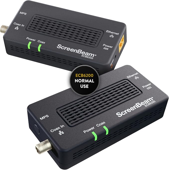 ScreenBeam Bonded MoCA 2.0 Network Adapter by ScreenBeam