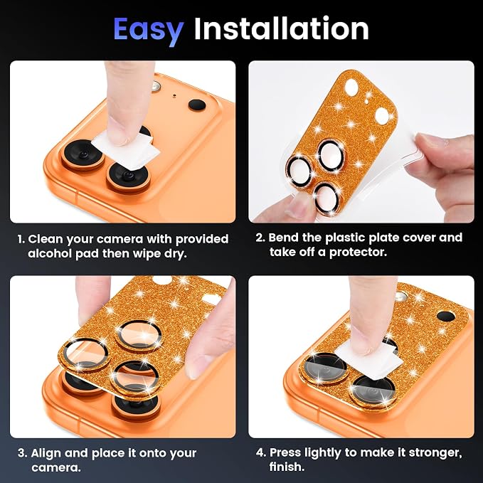 Tensea for iPhone 17 Pro Max Camera Lens Protector, Metal Aluminum Alloy - Image 7