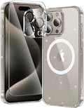 toushion 3 in 1 for iPhone 15 Pro Max Case Clear by Unknown