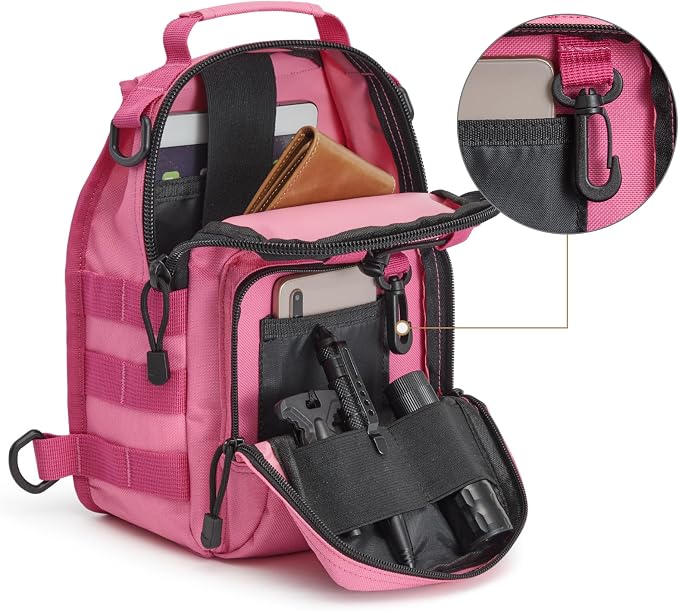 G4Free Outdoor Tactical Bag Backpack, Military Sport Bag Pack Sling Shoulder - Image 3