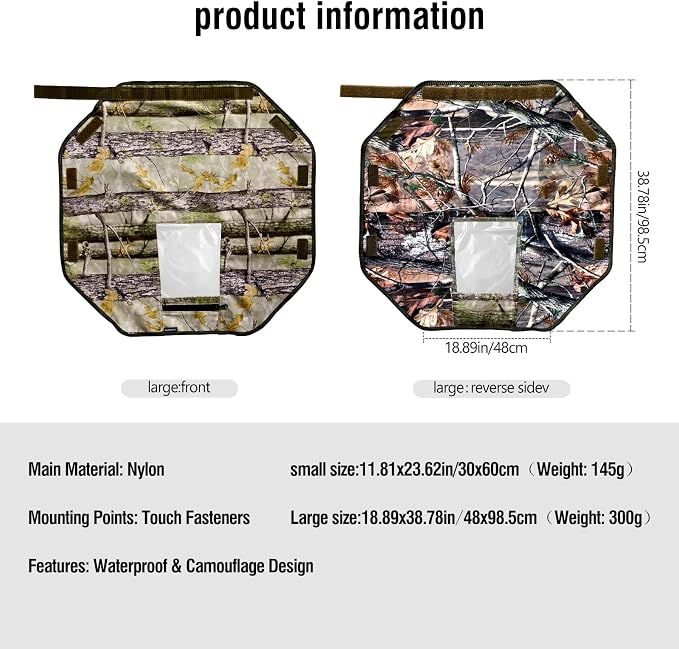 Camera Rain Cover with Openable Viewing Window & Strap Mountable Design - Image 2
