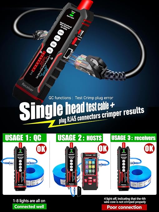 NF-859GK Network Cable Tester - Image 7