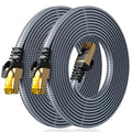 ARISKEEN Cat 8 Ethernet Cable 15 FT 2 Pack, 40Gbps 2000Mhz High Speed Cat8 by ARISKEEN