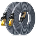 ARISKEEN Cat 8 Ethernet Cable 10 FT 2 Pack, 40Gbps 2000Mhz High Speed Cat8 by ARISKEEN