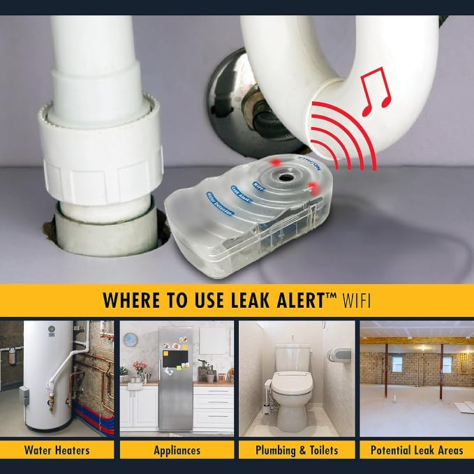 Zircon Leak Alert WiFi -Smart Electronic Water Detector Alarm - Image 4