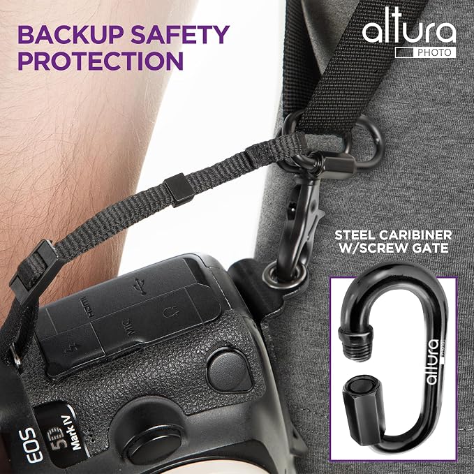 Altura Photo Camera Strap with Quick Release & Safety Tether - Image 5