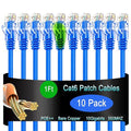 Cat6 Ethernet Cable 1 ft - 10G Network Patch Cable by Lysymixs