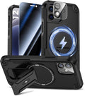 Goton for iPhone 12 Case with Privacy Tempered Glass Screen Protector & Camera by Goton