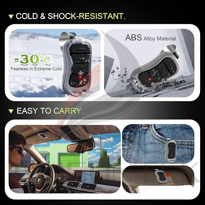 Avisontek 3-Pack G3T-R for Genie Garage Door Opener Remote, Replacement for All - Image 6