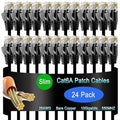 Cat6a Slim Ethernet Patch Cable 1.5 ft, Cat6a Patch Cable by Lysymixs