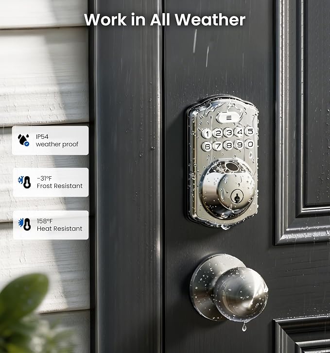 Veise Fingerprint Door Lock - Image 10