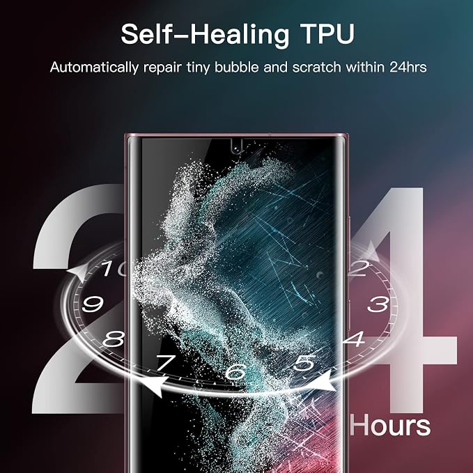 JETech Screen Protector for Samsung Galaxy S22 Ultra 5G 6.8-Inch - Image 4