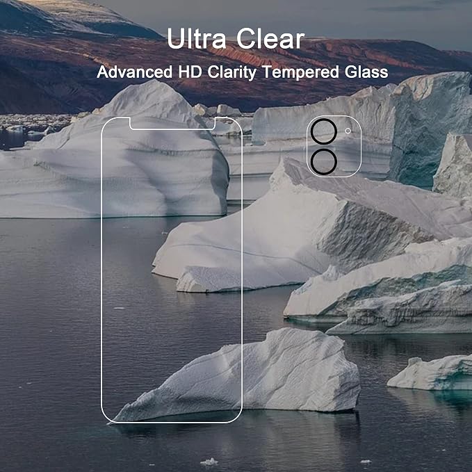 Ailun 2 Pack Screen Protector for iPhone 12 Mini - Image 4