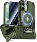 Goton for iPhone 17 Case with Privacy Tempered Glass Screen Protector & Camera by Goton