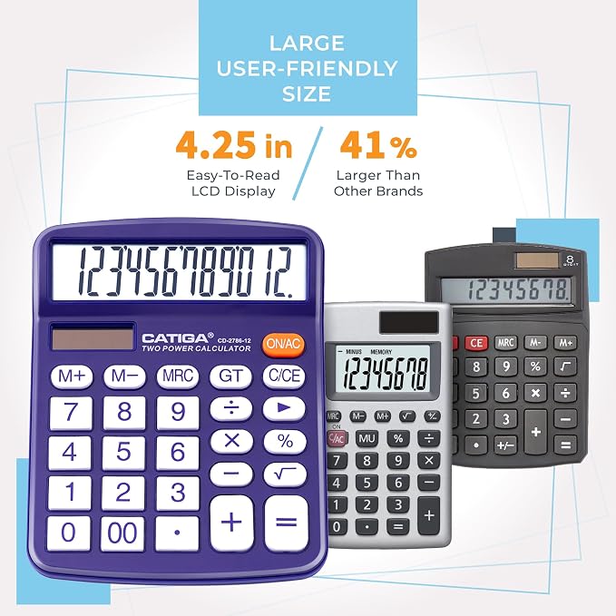 Desktop Calculator 12 Digit - Image 2