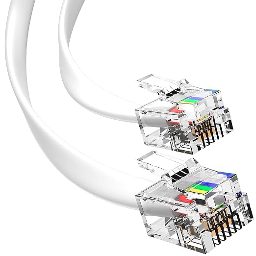 G-PLUG 10FT RJ11 Cable Phone Cord by G-PLUG