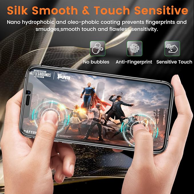 Lesakit 3+3 Pack Privacy Screen Protector - Image 7