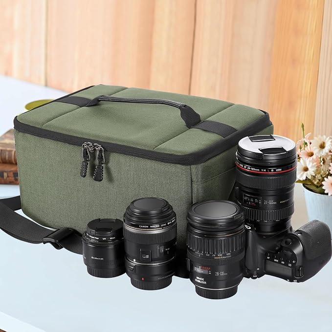 Koolertron Dslr Camera Insert Bag Purse Universal Liner Lens Pouch Partition - Image 5