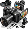 True 5K Digital Camera for Photography, Autofocus & Anti-Shake, 16X Zoom by NBDDIGITAL