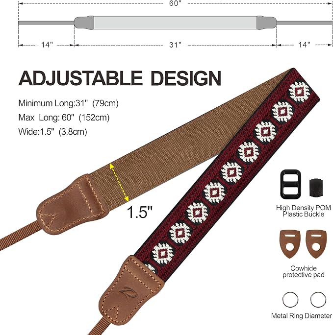 Padwa Lifestyle Camera Strap - Image 7
