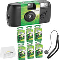 Fujifilm QuickSnap Flash 400 Disposable 35mm Camera + Hand Strap + Quality by FUJIFILM