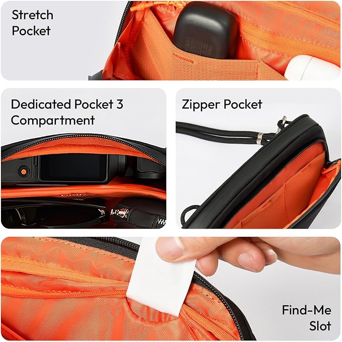 ULANZI YY08 Sling Bag Everyday Shoulder Bag Compatible - Image 3