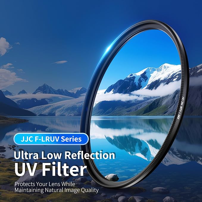 JJC 67mm Ultra-Low Reflectivity UV Filter MCUV Lens Protection - Image 2
