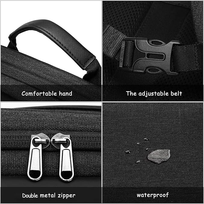 MOSISO Camera Backpack, DSLR/SLR/Mirrorless Photography Waterproof 17.3 inch - Image 5
