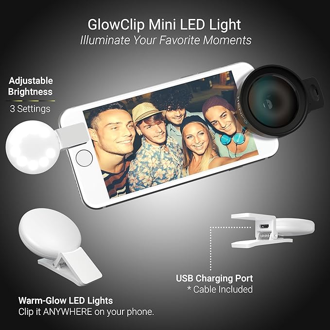 Xenvo Pro Lens Kit for iPhone and Android, Macro and Wide Angle Lens - Image 5