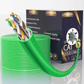 Cat6 Ethernet Cable 1000FT Channel Test Pass, Cat6 1000ft Ethernet Cable 23AWG by Lysymixs