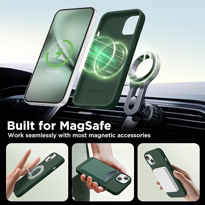 GolbinBox Magnetic for iPhone 15 Case, Compatible - Image 4