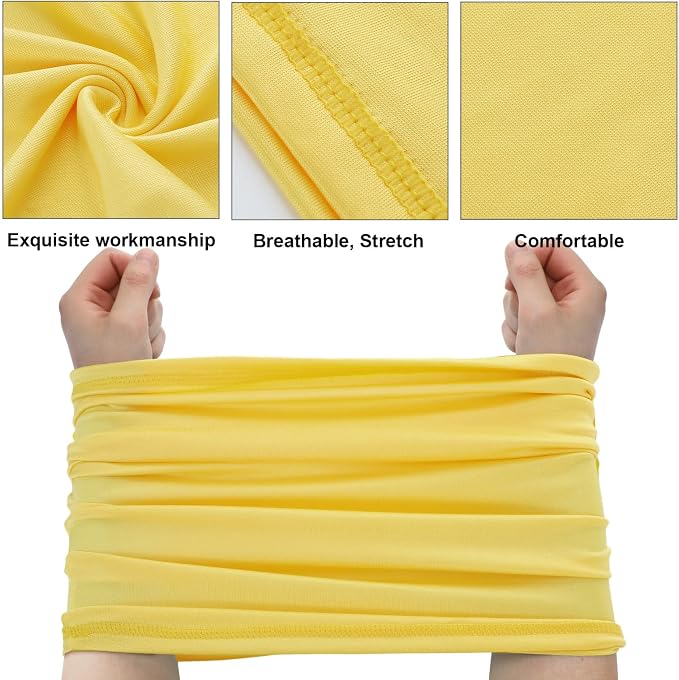 Geyoga 6 Pieces Summer UV Protection Cooling Neck Gaiter Face Clothing Neck - Image 4