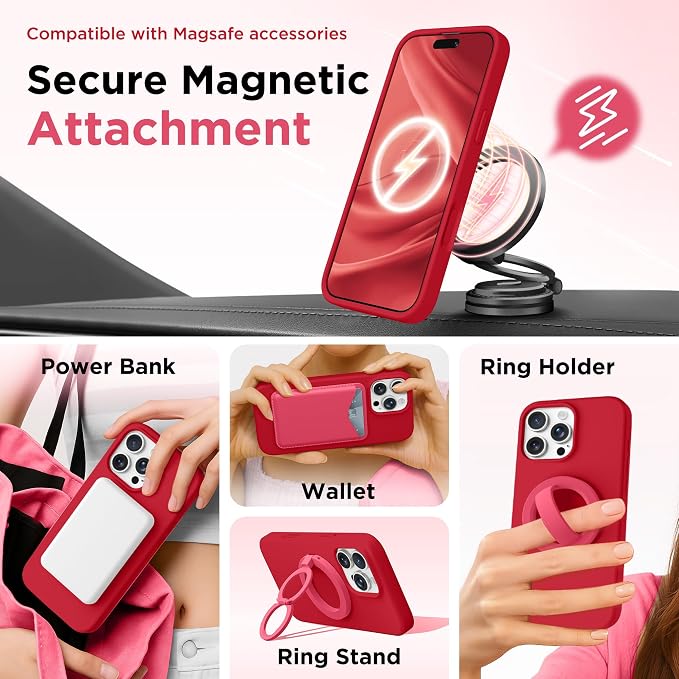 GolbinBox Magnetic for iPhone 16 Pro Max Case, Compatible - Image 4