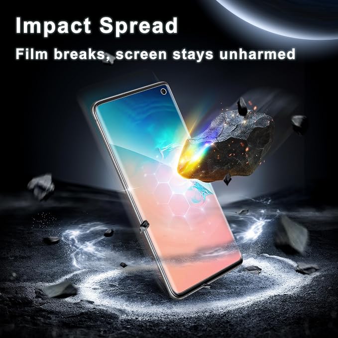 2+2 Pack for Samsung Galaxy S10 Screen Protector and Camera Protectors - Image 3