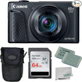 Canon PowerShot SX740 HS Digital Camera 5PC Bundle by Amazon+Renewed