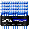 Rapink Patch Cables Cat6a 1ft Slim, Cat6a Ethernet Patch Cable 10G Support by Rapink