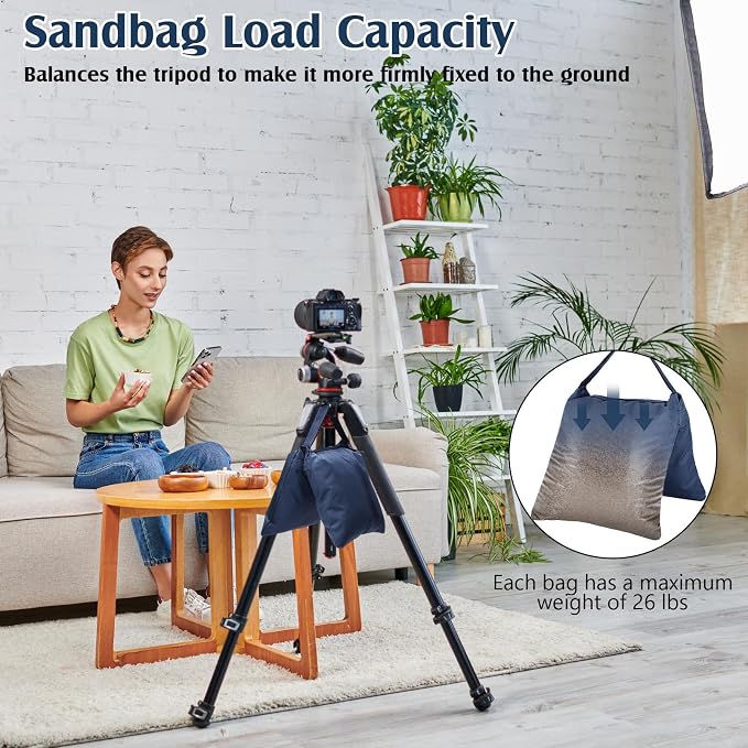 Nuogo Photography Sand Bags Heavy Duty Weight Bags - Image 7