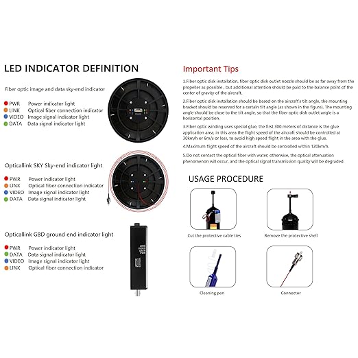5km FPV Optic Fiber Cable with Build-In Sky End Optical Fiber Cable Image Data - Image 5