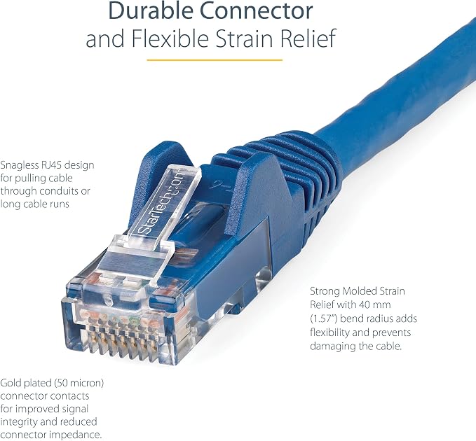 StarTech.com 6in CAT6 Ethernet Cable - Image 3