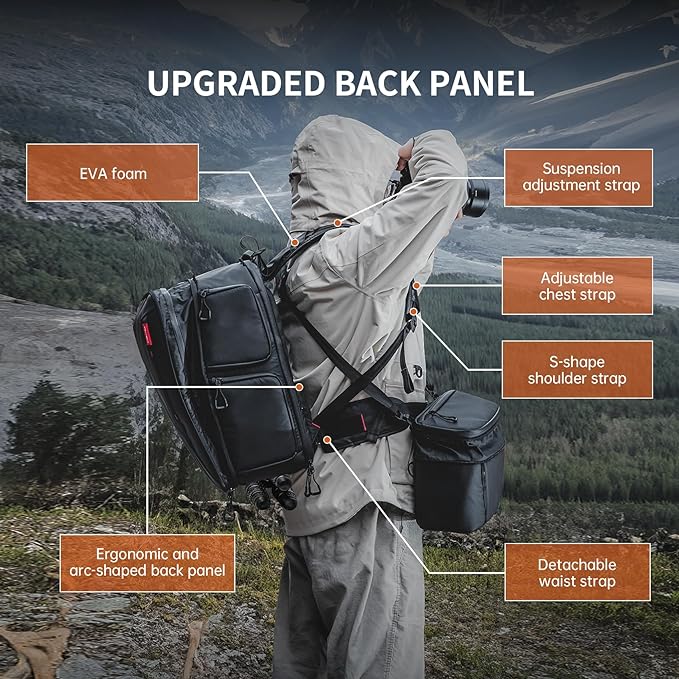 PGYTECH OneMo 2 35L-45L Camera Backpack - Image 3