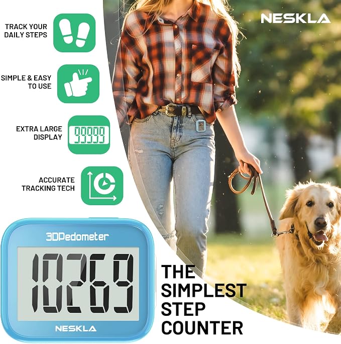 3D Pedometer for Walking, Simple Step Counter - Image 2