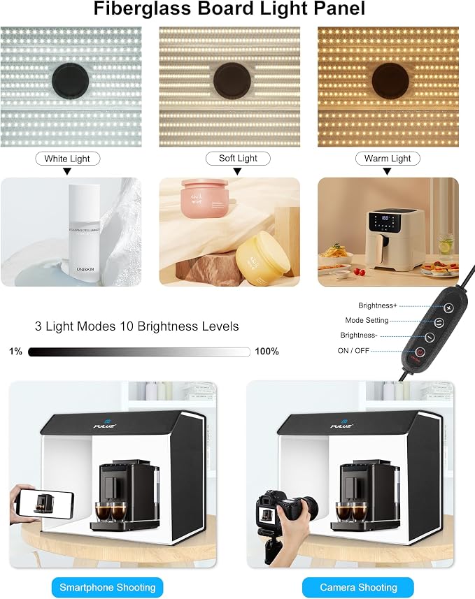 Light Box Photography, PULUZ 24x16 inch Portable Photo Box - Image 4