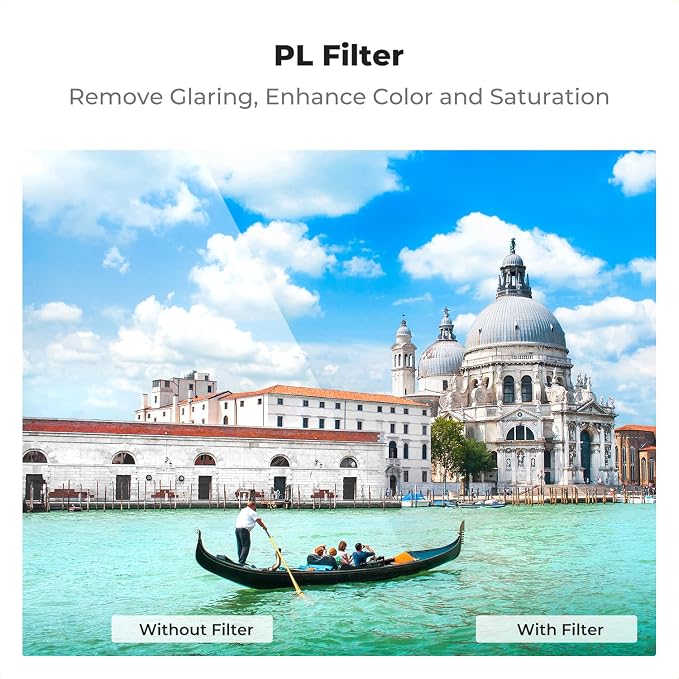 K&F CONCEPT Push in Fit Effect & ND & CPL Filter Set Compatible - Image 3