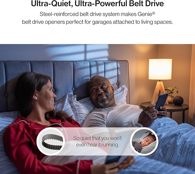 Genie QuietLift Connect – WiFi Smart Garage Door Opener - Image 2