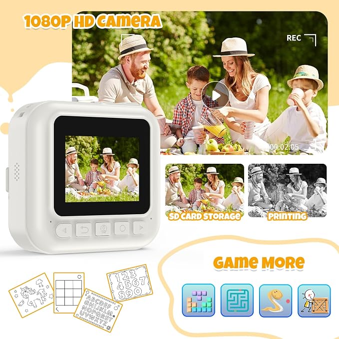 Kids Camera Instant Print Birthday Gifts - Image 3