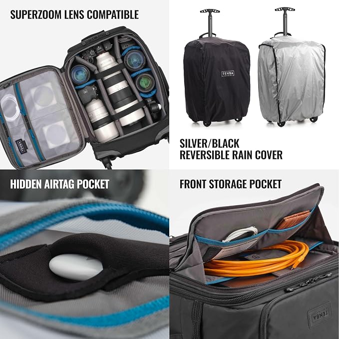 Tenba Axis v2 28L Rolling Camera Backpack - Image 6