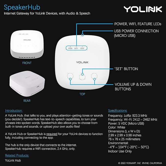 YoLink SpeakerHub - Image 5